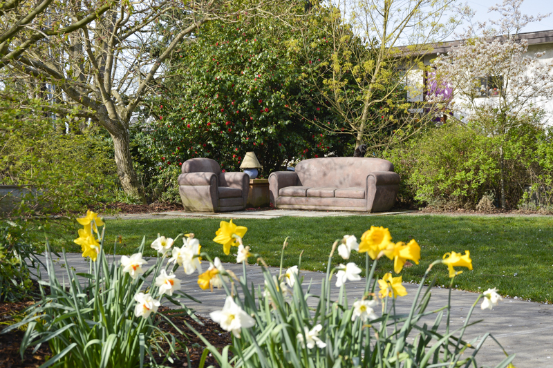 Ballard Corners Park couches - Photography by Marivic Pinedo