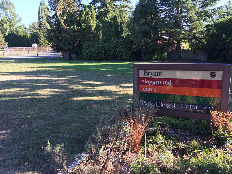 Park sign