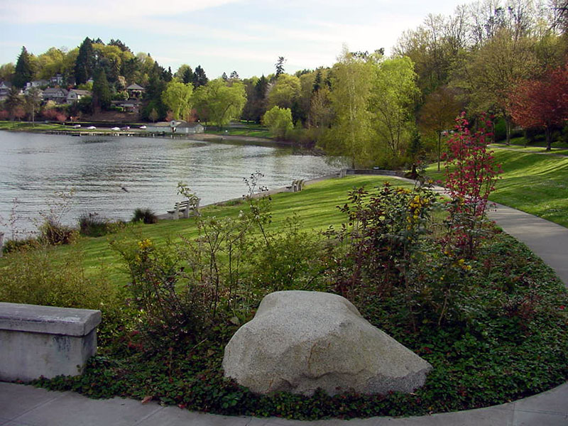 Colman Park landscaping