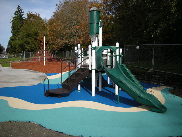 Fairmount Playground slide