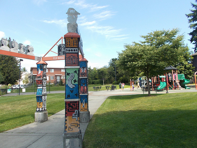 Flo Ware Park artwork