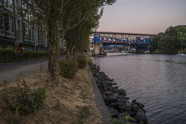 Fremont Canal Park water