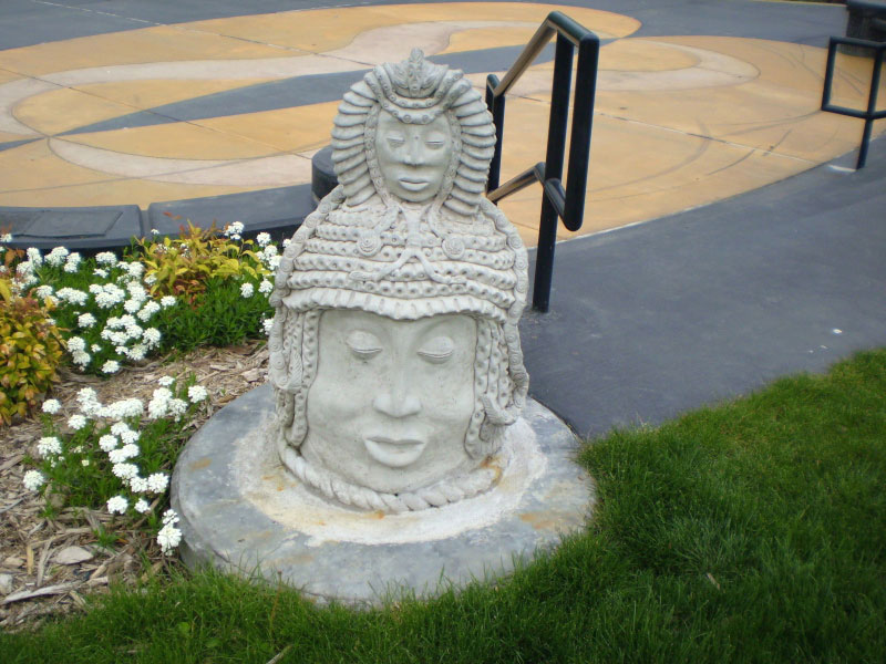 Homer Harris Park artwork - Photo by Ye Long