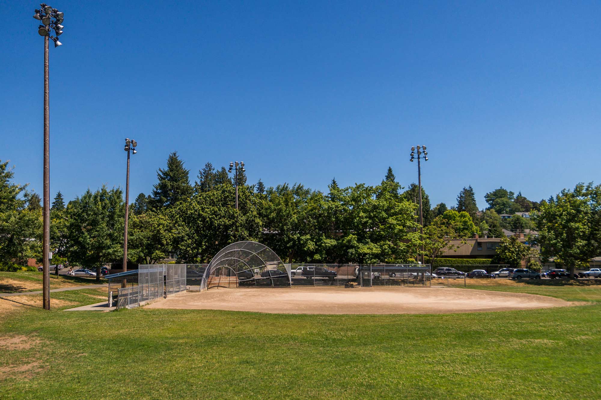 Magnolia Playfield baseball field - Photo by TIA International Phtography