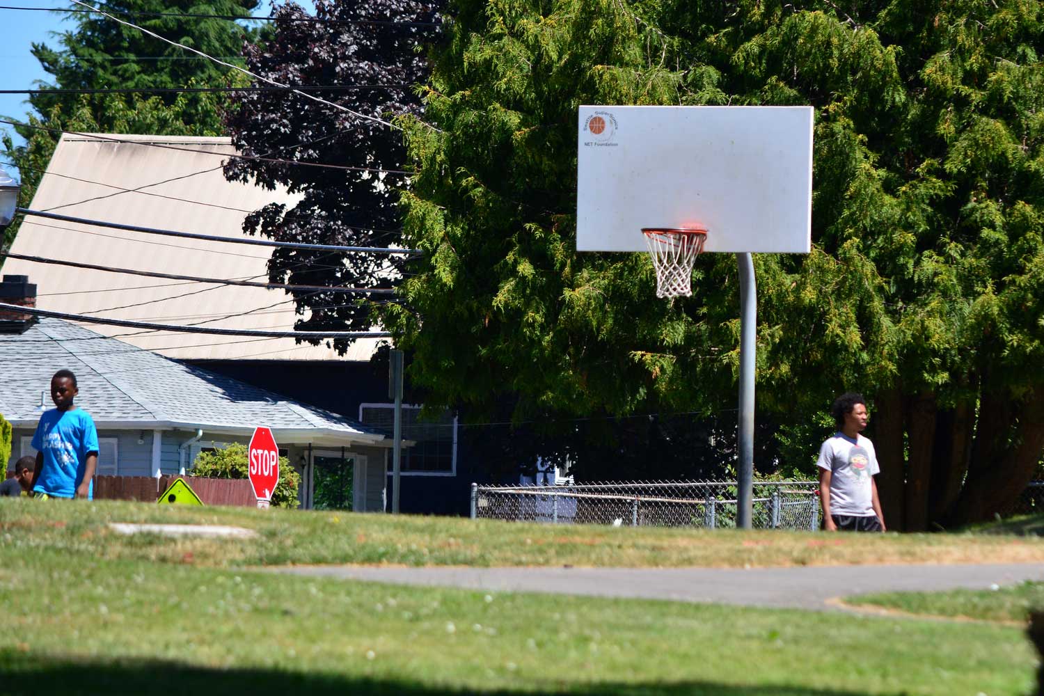 Othello Playground basketball court