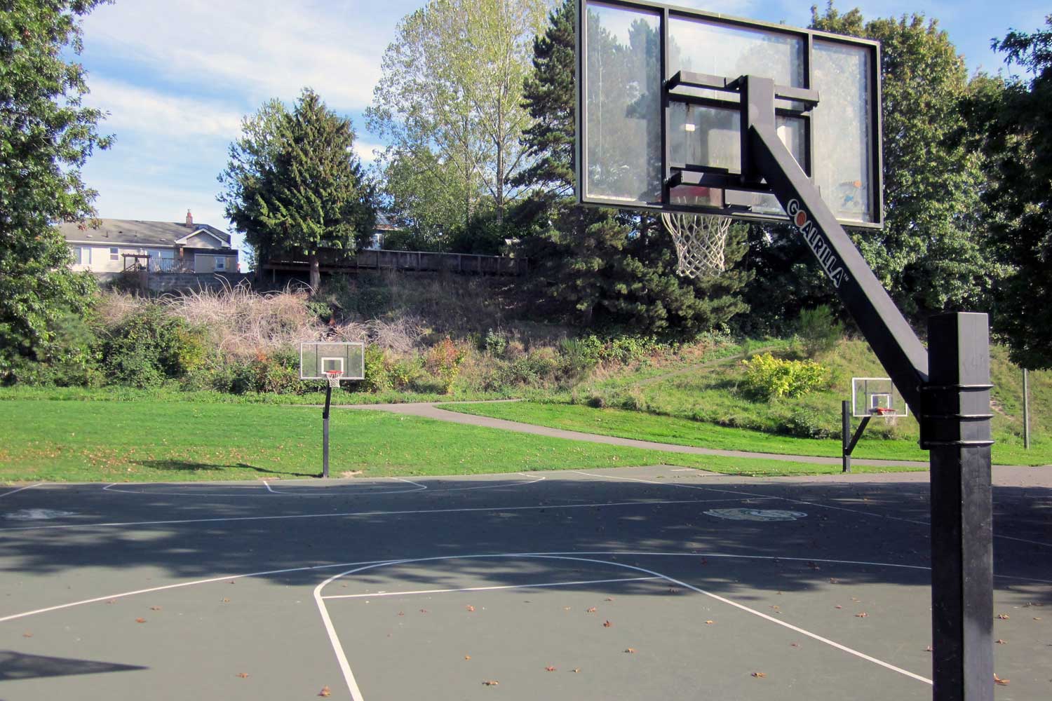 Powell Barnett Park basketball court