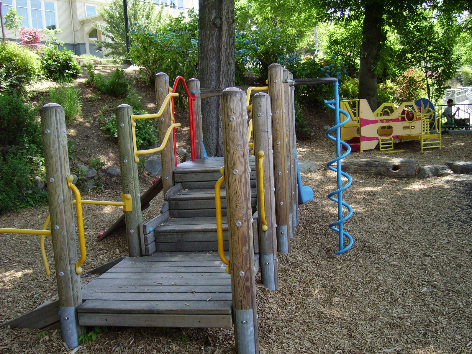 Play area at Rogers Playground