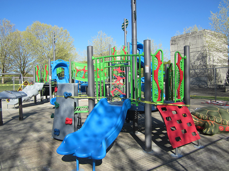 Sam Smith Park newly renovated playground