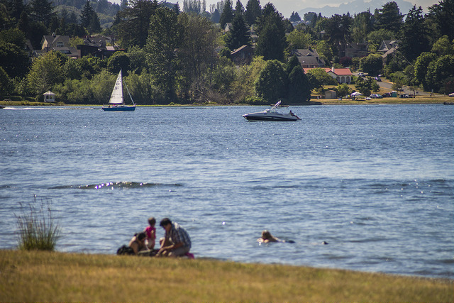 Seward Park beach