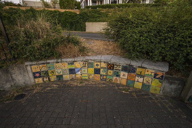 Soundview Terrace tile art