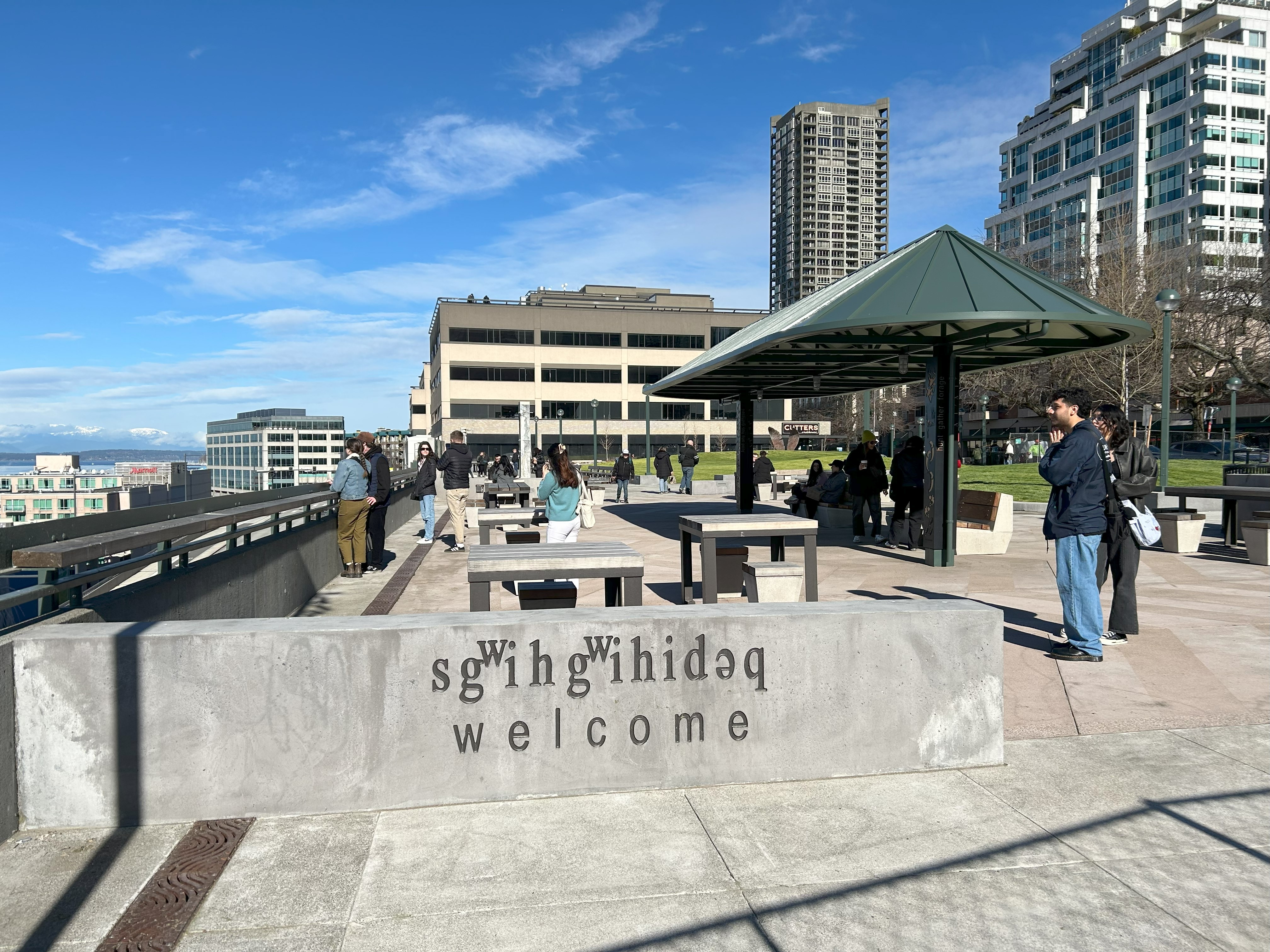 Victor Steinbrueck Park view of city