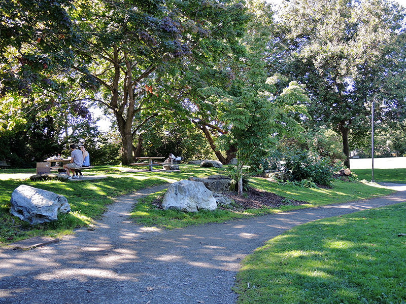 Wallingford Playfield play paths