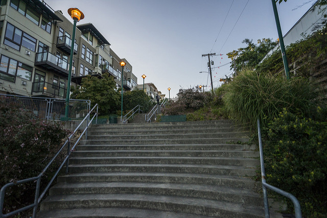 Wallingford Steps stairway