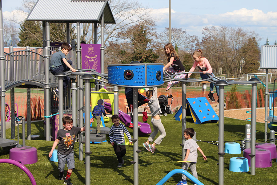 Walt Hundley Playfield play area