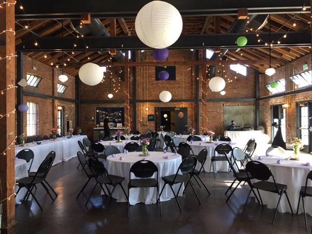 Setup for a party