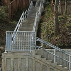 AFTER: Stairway on Letitia Ave S and Adams St. 