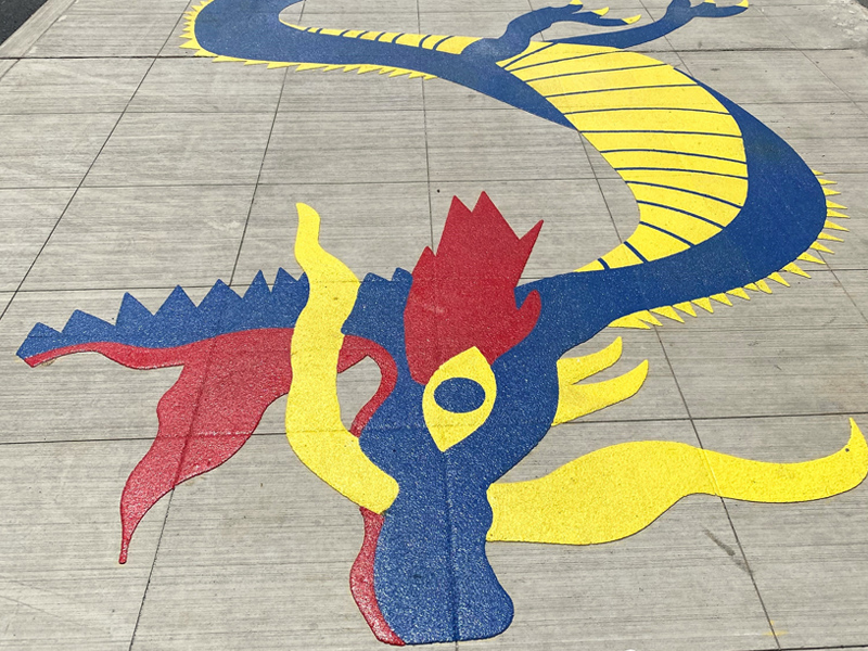 Dragon, designed by Caleb Tsai