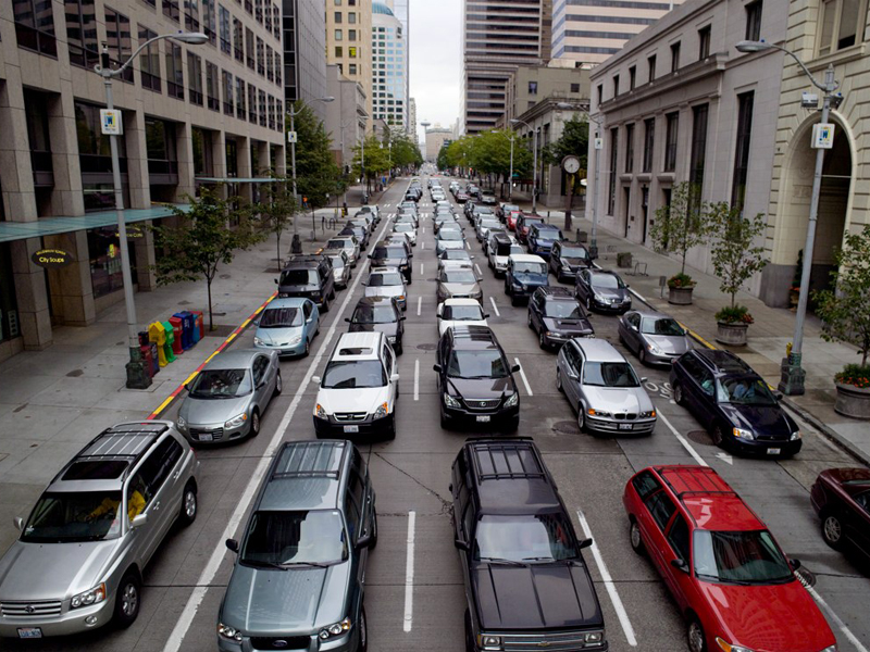 Here are 200 people in 177 cars