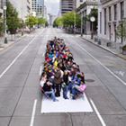 Here are 200 people on one light rail train