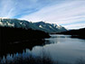 Reservoirs: From the Masonry Dam, looking east towards the mountains of the watershed, across the Masonry Pool, one of two storage reservoirs in the watershed.