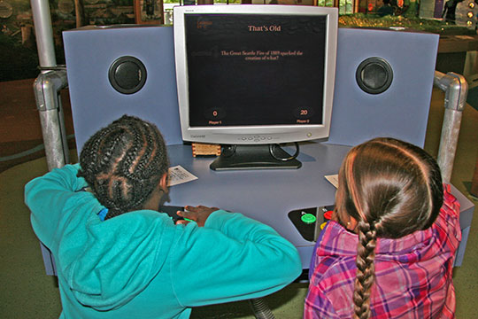 How much have you learned? Answer questions about history, water and wildlife in this high-spirited, one or two player, computer game.