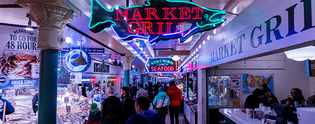 Photo of Pike Place Market businesses