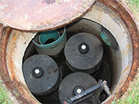 They can be designed as cartridges in a maintenance hole.