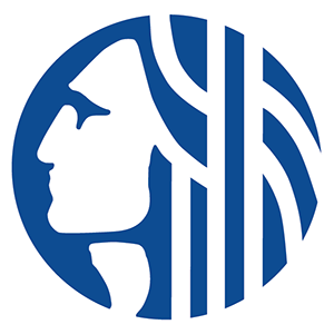 Chief Seattle logo in blue.