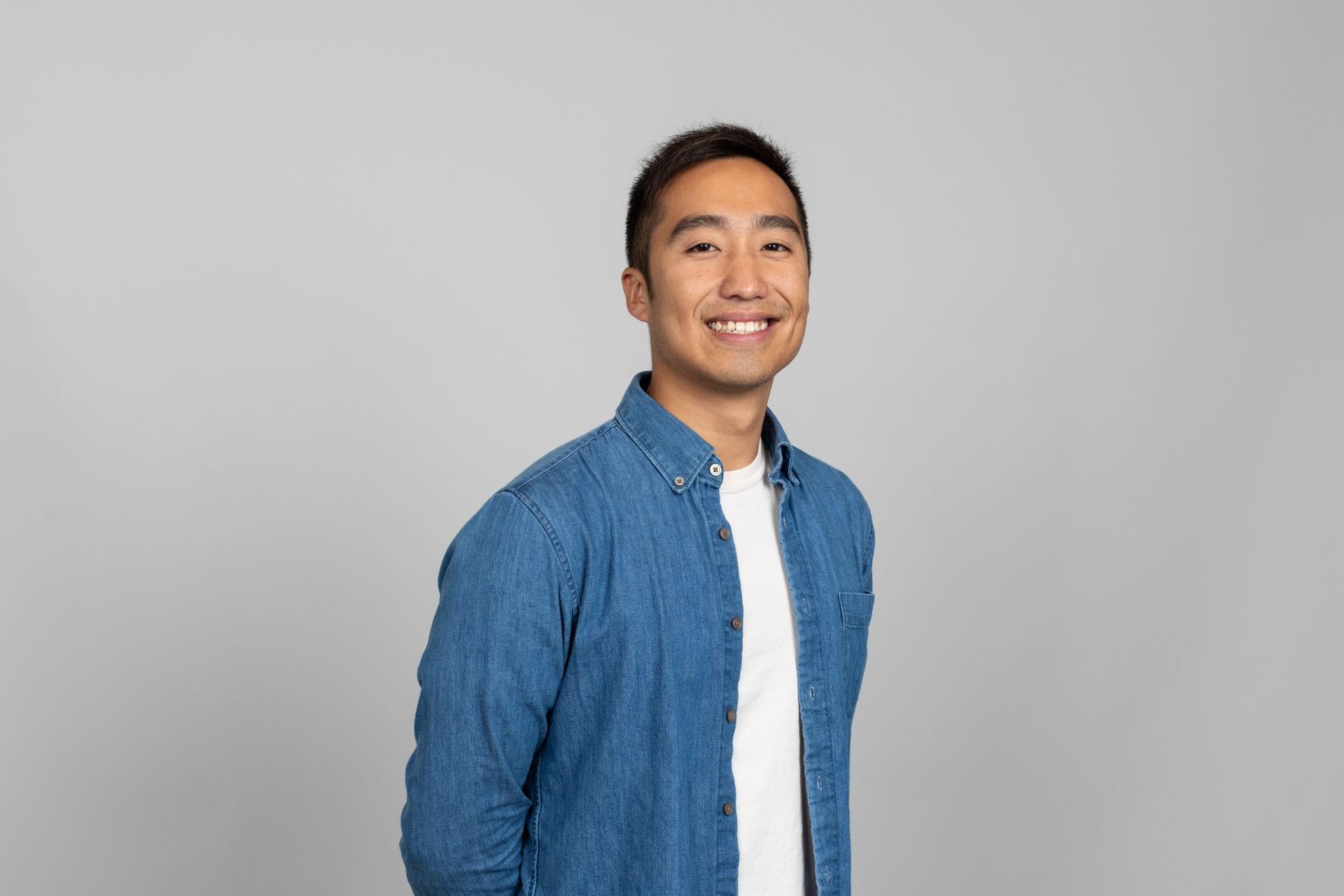 A photo of Terry Lin smiling.