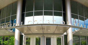 Exterior of Seattle Municipal Court Building