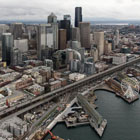 Days before the Alaskan Way Viaduct closed for demolition.