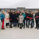 The bridge officially opened at a ribbon-cutting ceremony on November 10, 2023