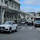 AFTER: View of Marion Street Pedestrian Bridge connection to Colman Dock, looking west