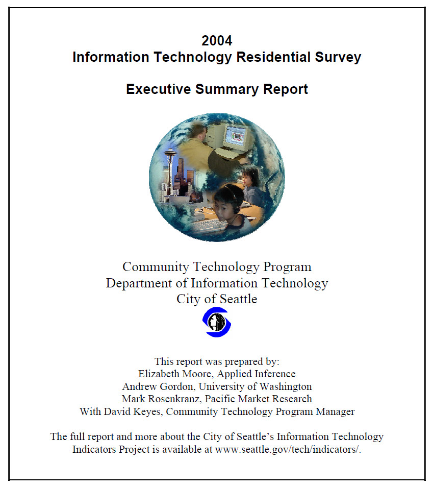 2004 Survey Cover