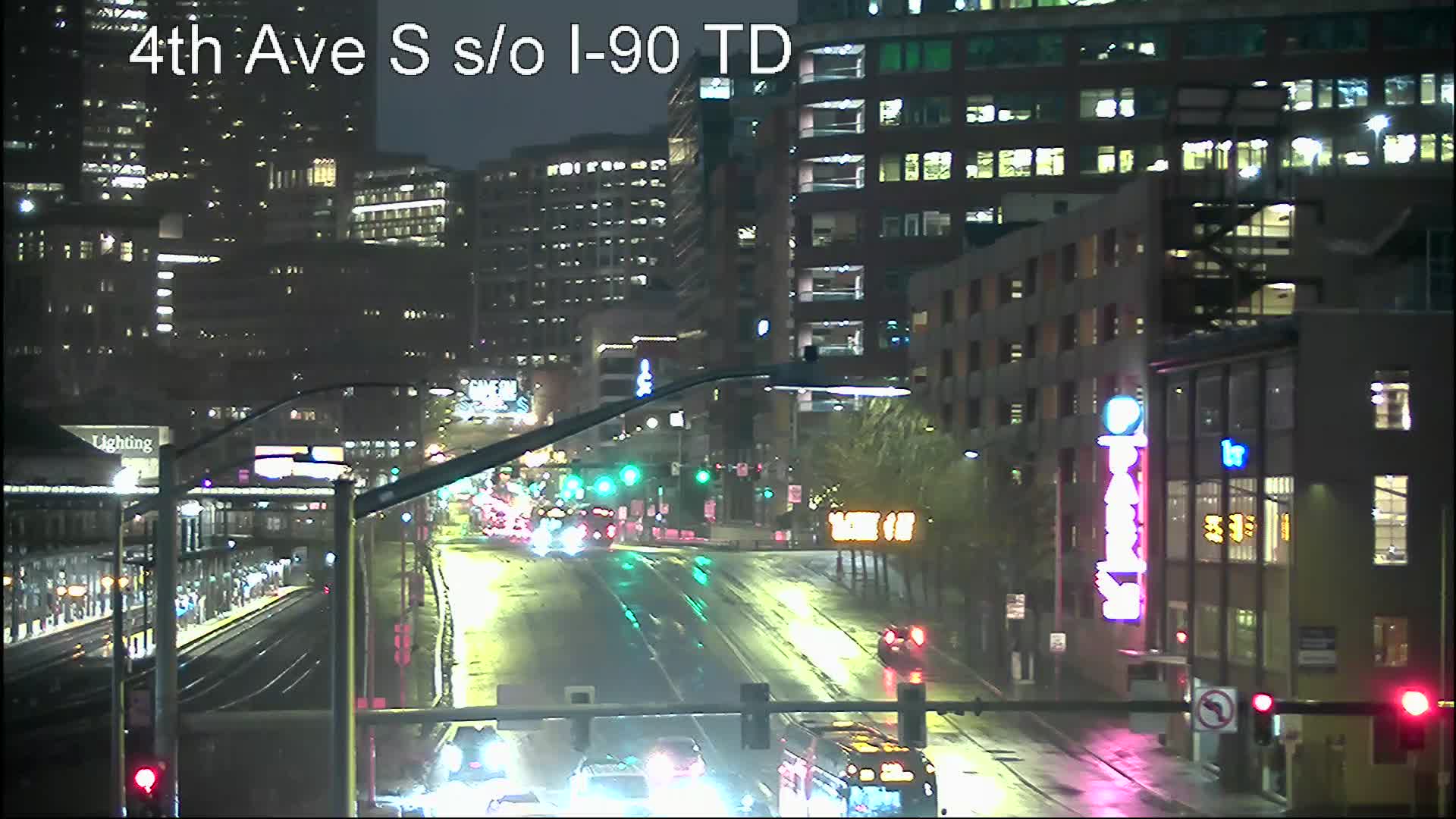 4th Ave S @ I-90 TD traffic camera
