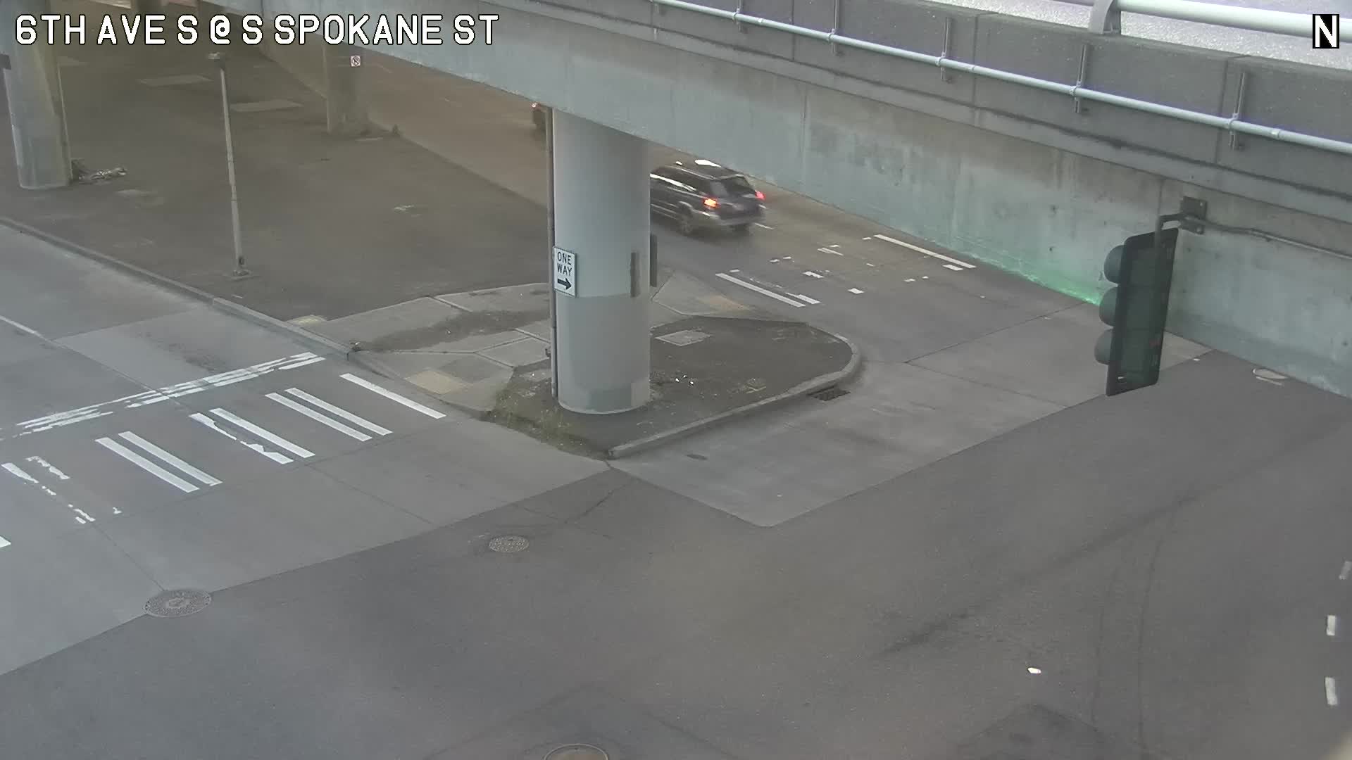 West Seattle Traffic Cameras: 6th Ave S and S Spokane St