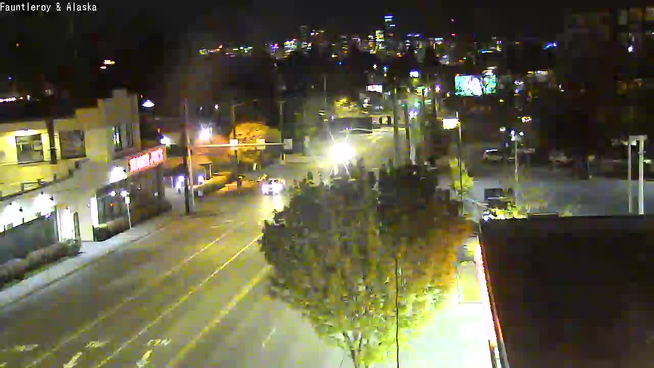 West Seattle Traffic Cameras: Fauntleroy Way SW & SW Alaska St