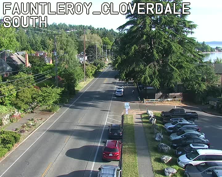 West Seattle Traffic Cameras: Fauntleroy Way SW and SW Cloverdale St