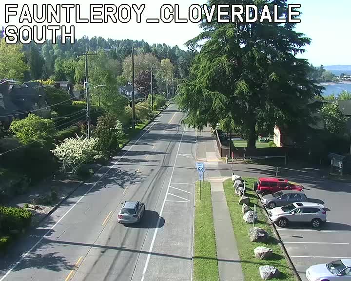 West Seattle Traffic Cameras: Fauntleroy Way SW and SW Cloverdale St